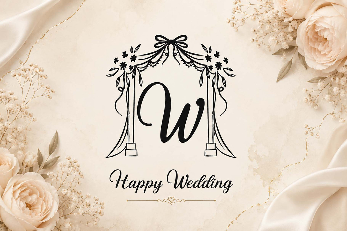 Syailine Sweet Monogram, a Handwritten Font by Yoga Letter (Photo 2 of 6)