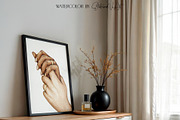 My Family Hands Dad Mom and 2Kids, a Person Illustration by EkaterinaViArt (Thumbnail 6 of 6)