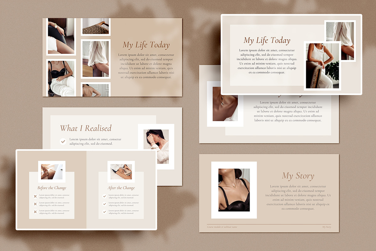 4 in 1 Course Creator Bundle CANVA, a Presentation Template by Studio Loire (Photo 15 of 73)