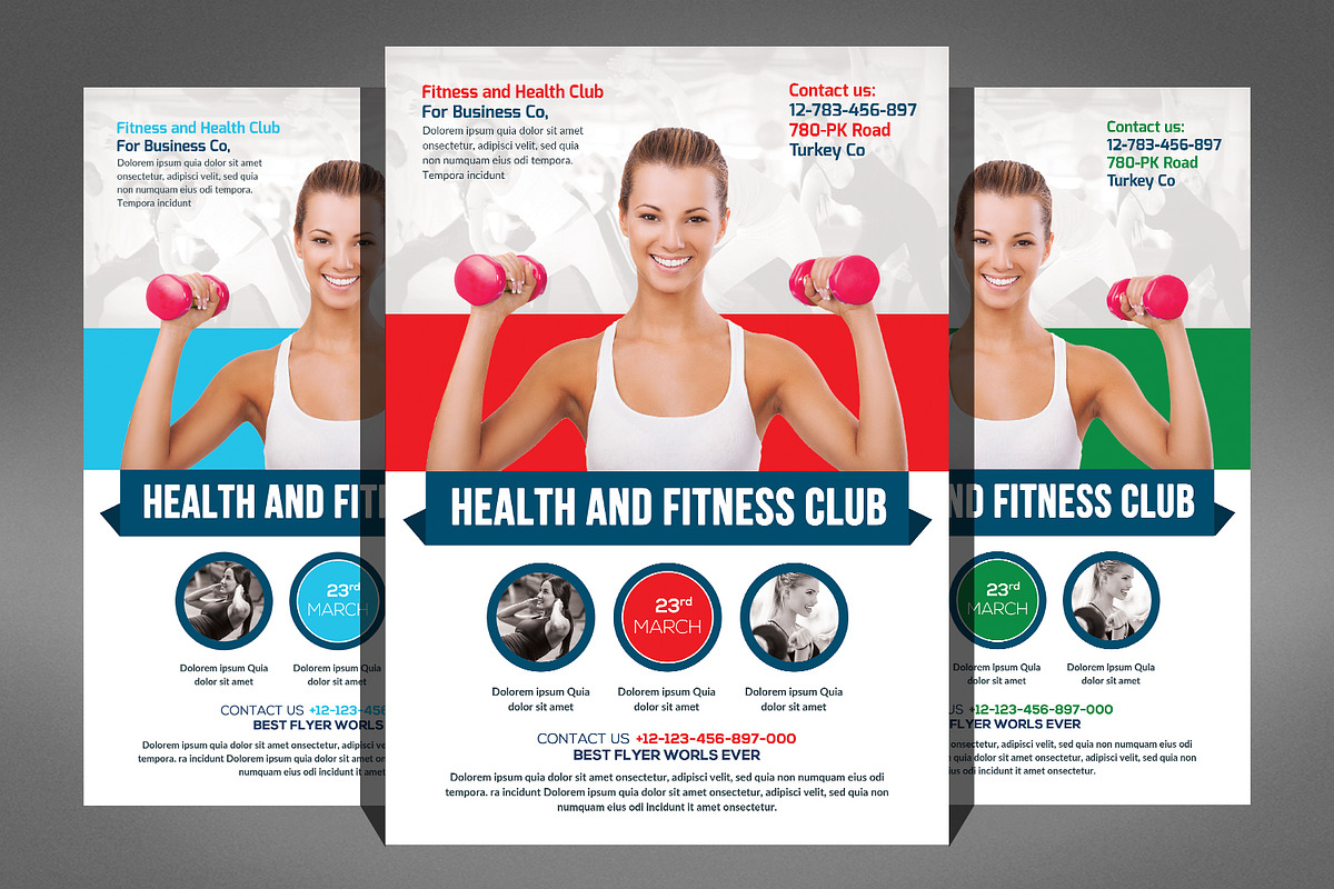 Global Business Flyers Bundle, a Flyer Template by Graphic Templates (Photo 5 of 6)