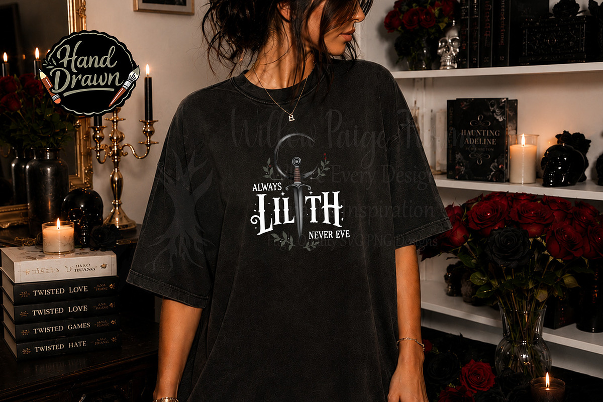 Always Lilith Never Eve Lilith Sigil, an Object Illustration by Willow Paige Farms (Photo 4 of 5)