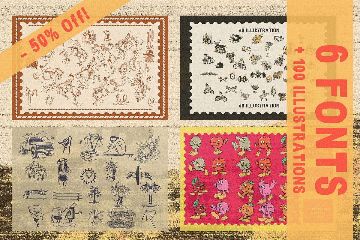 Mega Bundle -50% off, a Font by Southerntown (Photo 2 of 2)