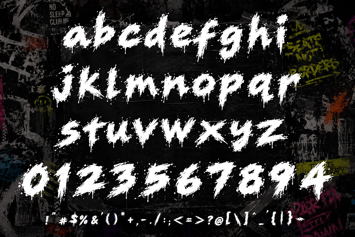RAVANGE BUSTERS - Bold Grunge Chaos, a Handwritten Font by HypeWorksCo (Photo 12 of 12)