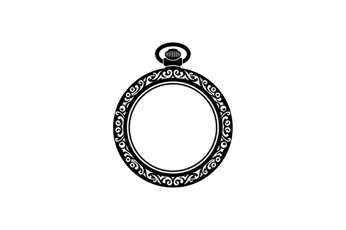 Vintage Pocket Watch SVG Bundle, an Illustration by yasushie (Photo 7 of 31)