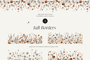 Fall Florals - watercolor set, a Seasonal Illustration by AleksaArt (Thumbnail 4 of 13)