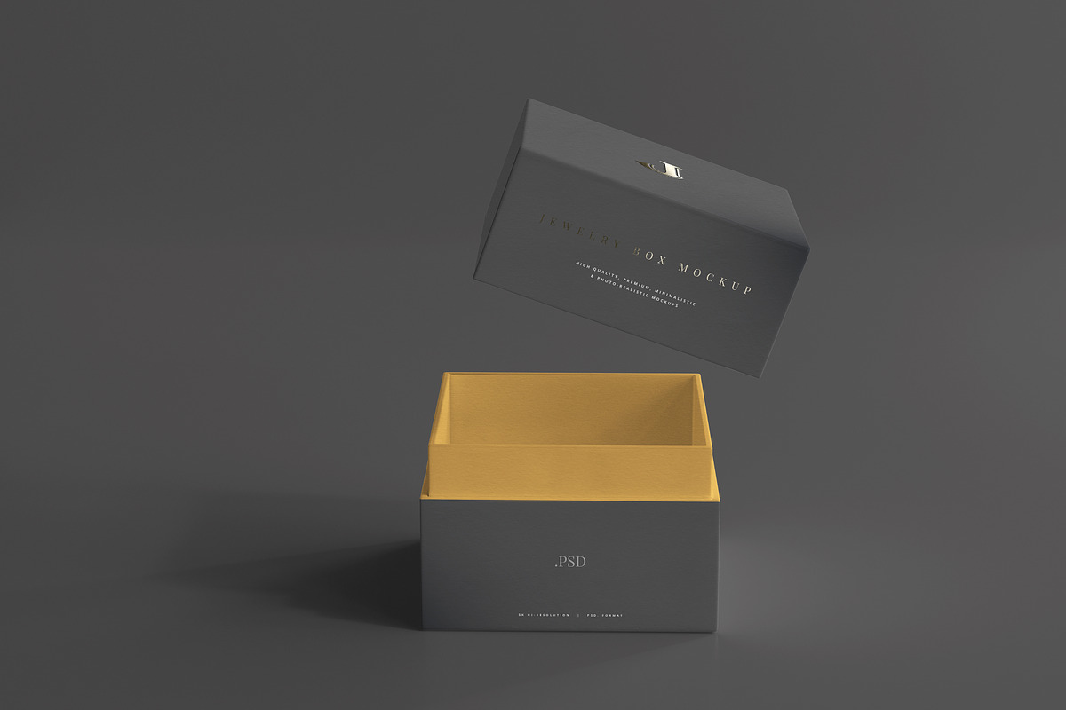 Jewelry or Gift Box Mockups, a Pens & Pencil Mockup by pmvch (Photo 23 of 32)