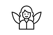 Fairy Line Icon, an Icon by Pexelpy (Thumbnail 1 of 2)