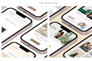 ALL 3D iPHONE MOCK-UP BUNDLE VOL-7, an iPhone Mockup by Graphicsworld125 (Thumbnail 7 of 21)