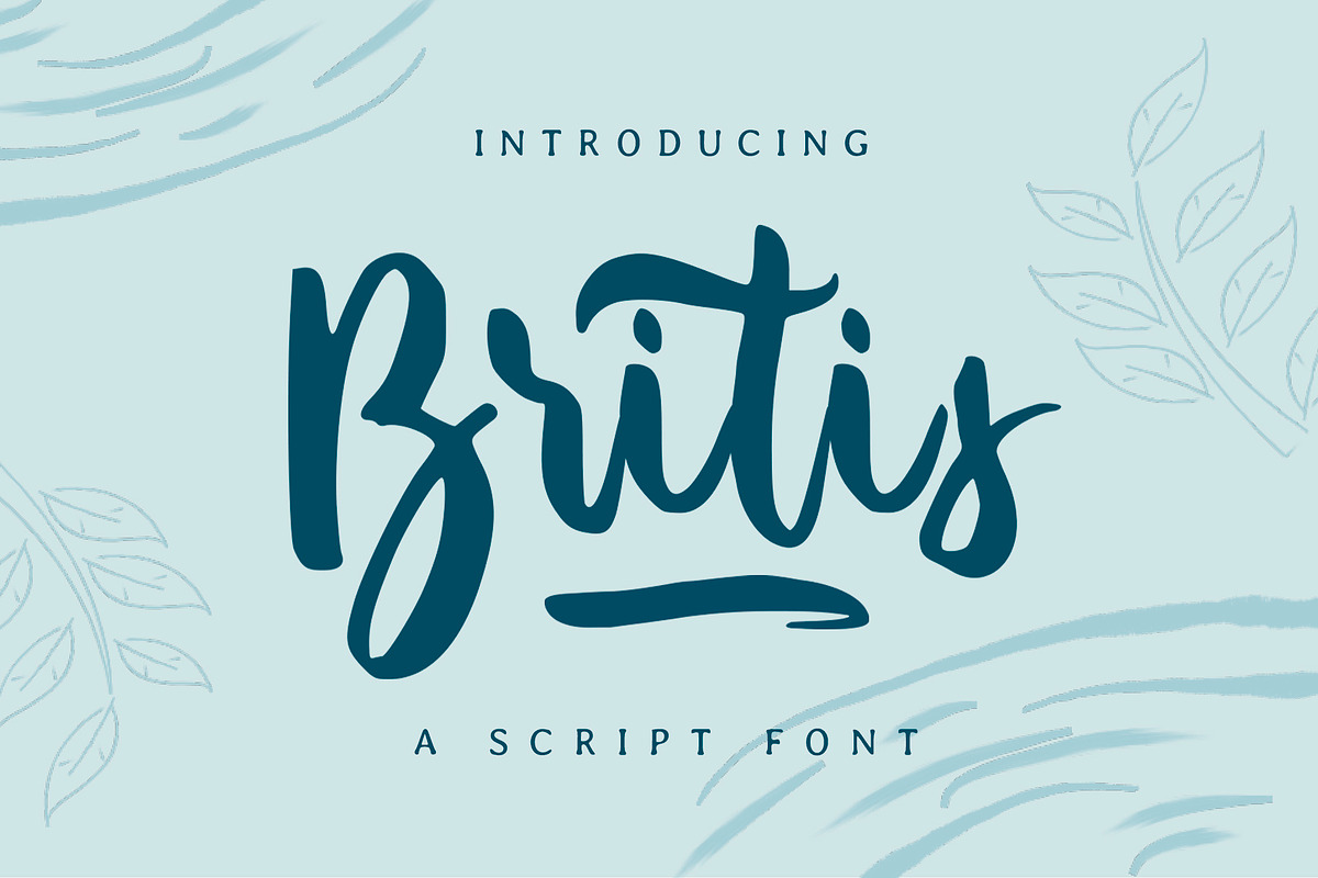 Britis | Script Font