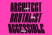 CS Monstra – Condensed Font, a Sans Serif Font by Craft Supply Co. (Thumbnail 3 of 8)
