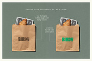 Kraft Takeaway Bag mockup, a Packaging Mockup by mockstar (Thumbnail 3 of 7)