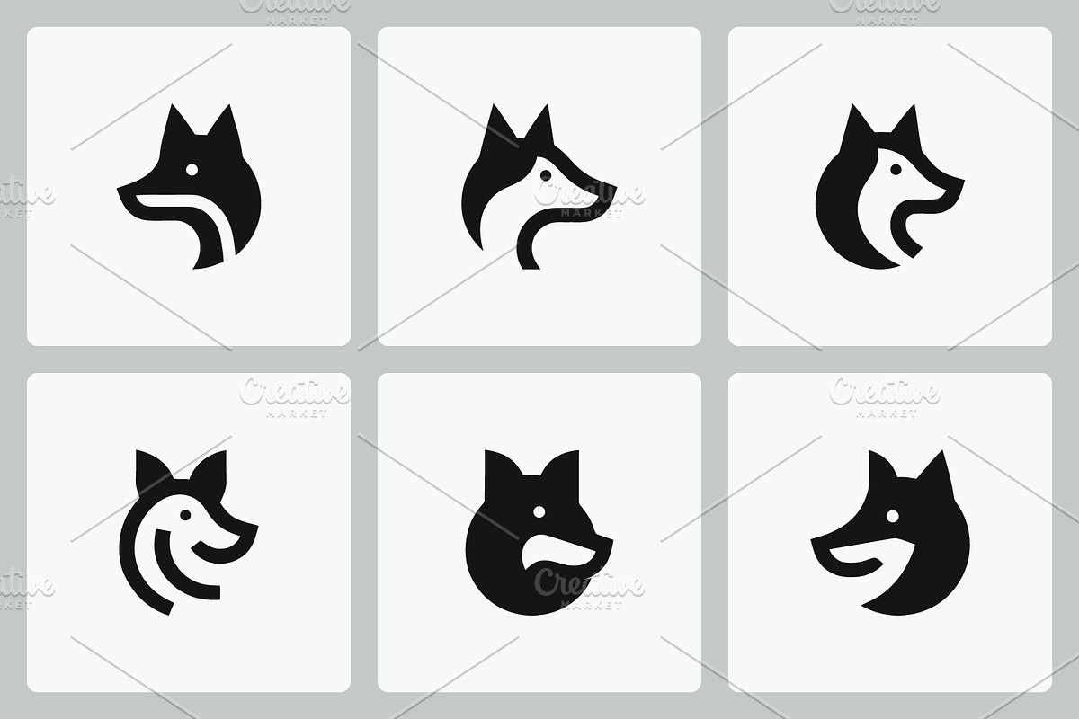 Minimalist Fox Logo Vector Icons, a Branding & Logo Template by Vectorium Studio (Photo 2 of 2)
