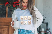 Cute Ghost Book Lover PNG, an Illustration by DreamPrint404 (Thumbnail 4 of 7)