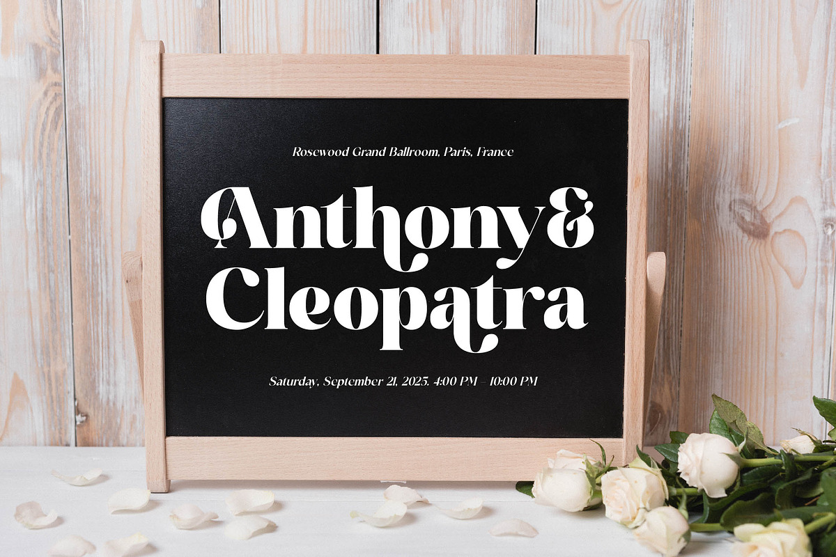Melody Cottage Modern Bold Serif, a Serif Font by timelesstype.co (Photo 5 of 20)