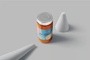Glass Jam Bottle Mockups, a Product Mockup by megostudi0 (Thumbnail 2 of 7)