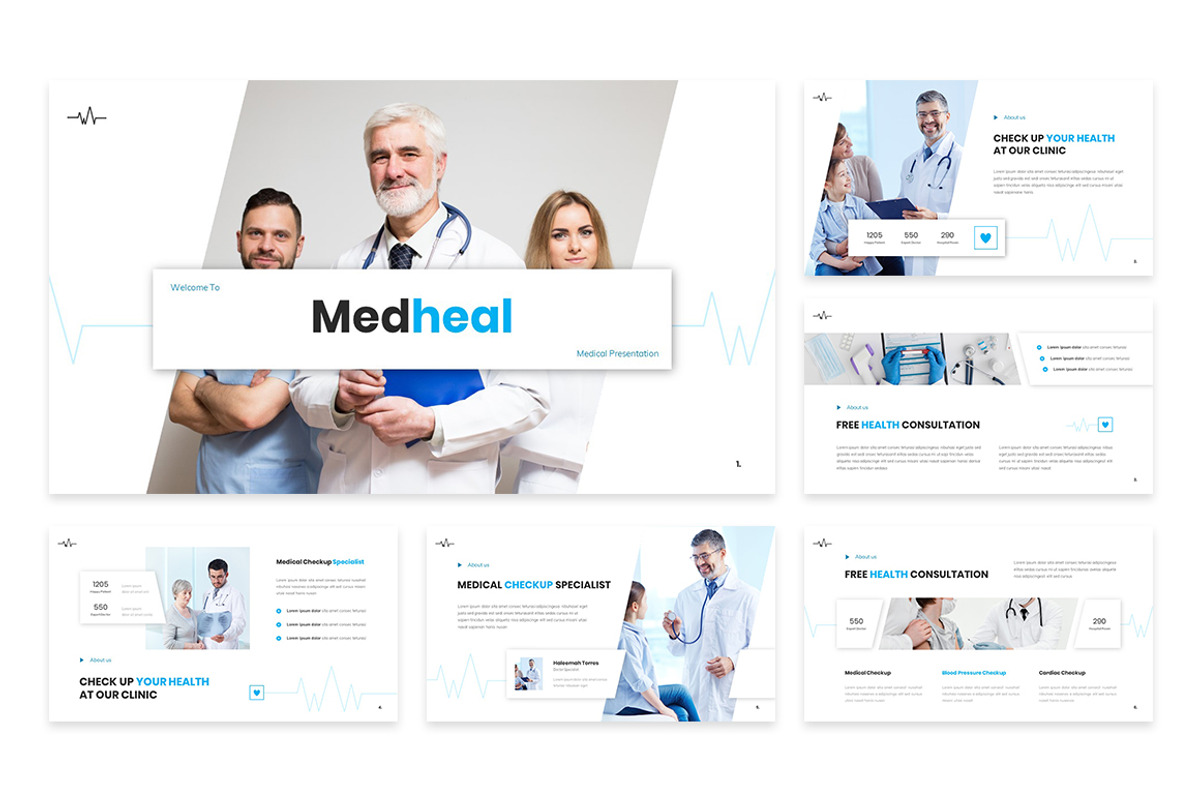 Medheal - Medical Powerpoint, a Presentation Template by Design Persona (Photo 2 of 5)