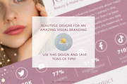 Influencer Email Signature Beauty, an Email Template by Golden Horizons Studio (Thumbnail 10 of 10)