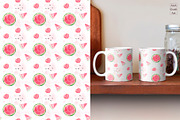 Watermelon watercolor clipart., an Illustration by AnaGuziiArt (Thumbnail 11 of 14)