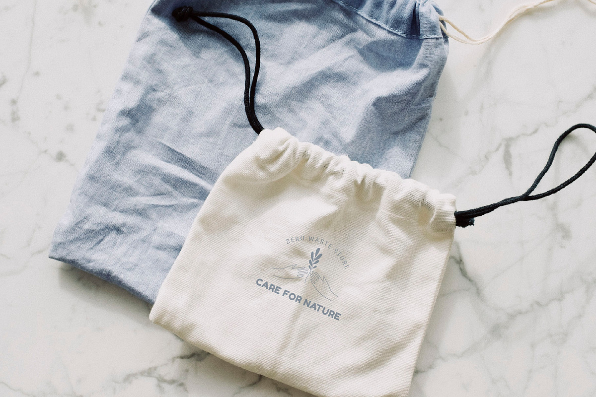 Eco Logo Templates - Zero Waste, a Branding & Logo Template by Katya_lu (Photo 5 of 11)