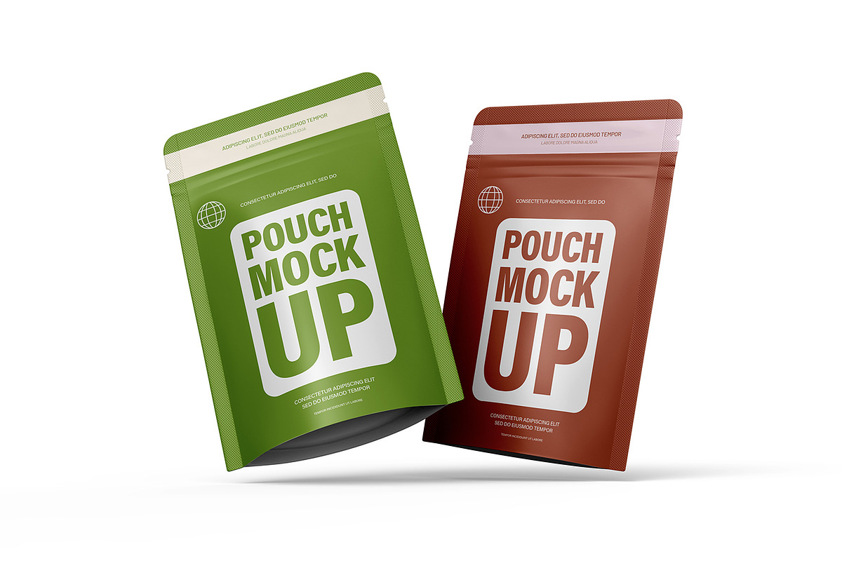 Zipper Pouch Packaging Design Mockup, a Packaging Mockup by Ram Studio LLC (Photo 7 of 14)