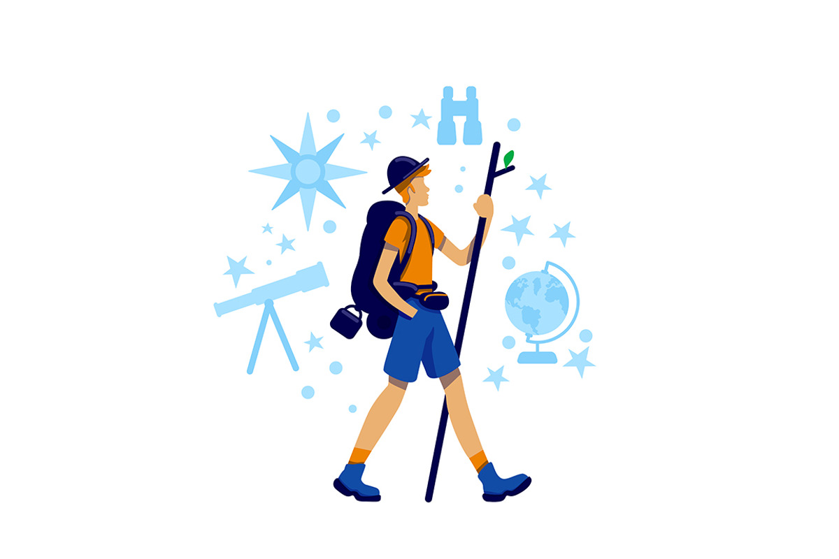 Alternative lifestyle SVG characters, a Person Illustration by IMG visuals characters (Photo 35 of 37)