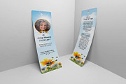 Funeral Bookmark Template V01, a Card Template by Template Shop (Thumbnail 4 of 5)