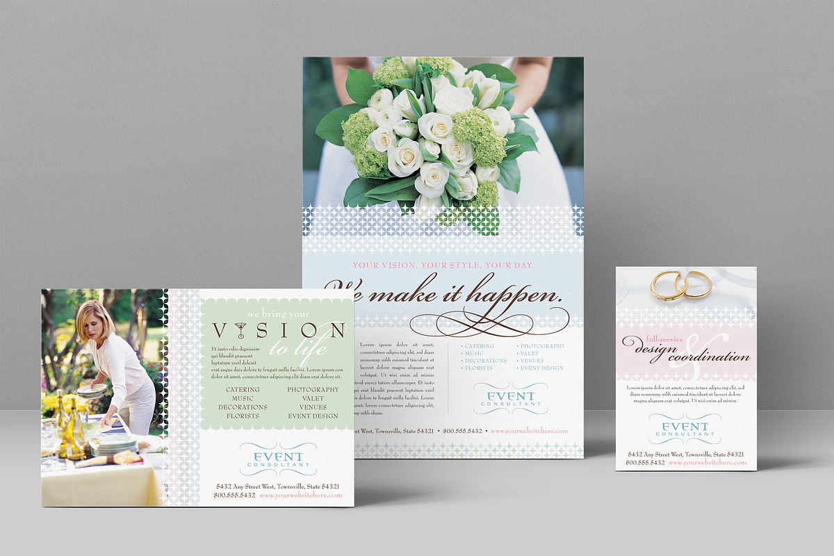 Wedding Planner Flyer Template, a Flyer Template by StockLayouts (Photo 1 of 3)