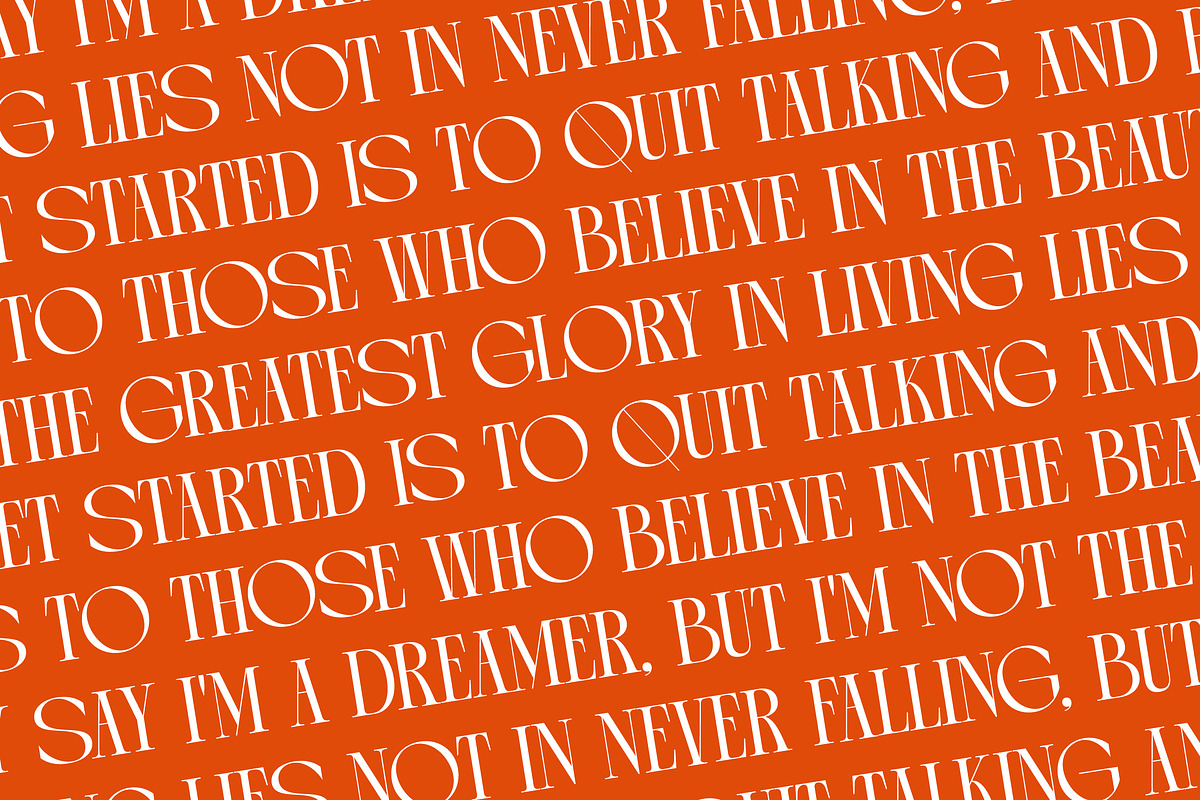 Arganica Stylish Display Serif, a Serif Font by timelesstype.co (Photo 18 of 20)