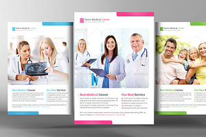 Health Care Flyers, a Flyer Template by graphicforest