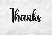 Bushy | Script Font, a Handwritten Font by Scratchones (Thumbnail 8 of 8)