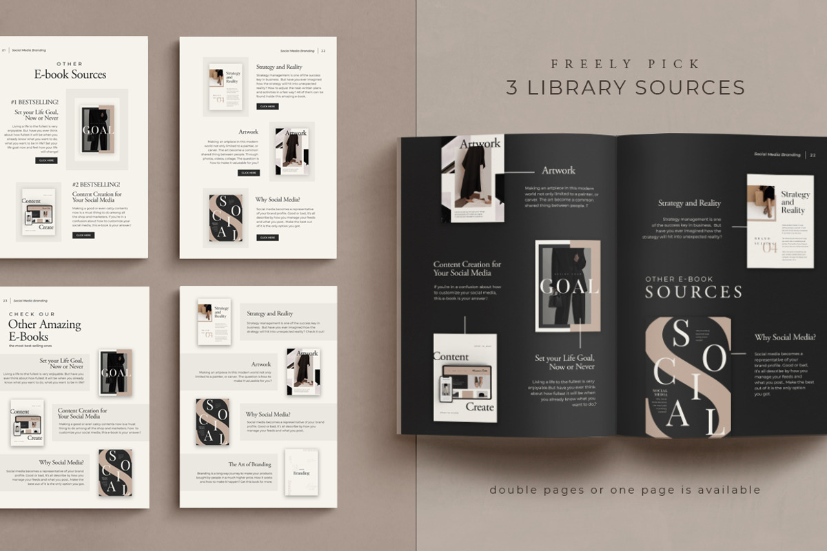 6 in 1 Bundle Coach Creator CANVA PS, a Magazine Template by Eviory (Photo 84 of 106)