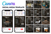 Indoor Social Media Canva Template, a Social Media Template by Mohammad Sarfaraz (Thumbnail 5 of 10)