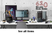 Scene Creator 5K Mockup (All in One), a Books & Magazine Mockup by Zabiegala MP (Thumbnail 12 of 14)