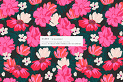 Bold Bloom Naive Floral Pattern, a Pattern Graphic by likorbut (Thumbnail 10 of 12)