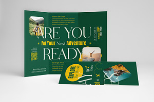 Travel Trifold Brochure, a Brochure Template by Designsoul14