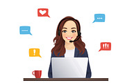 Business woman bundle, a Work Illustration by Volha Hlinskaya (Thumbnail 5 of 8)