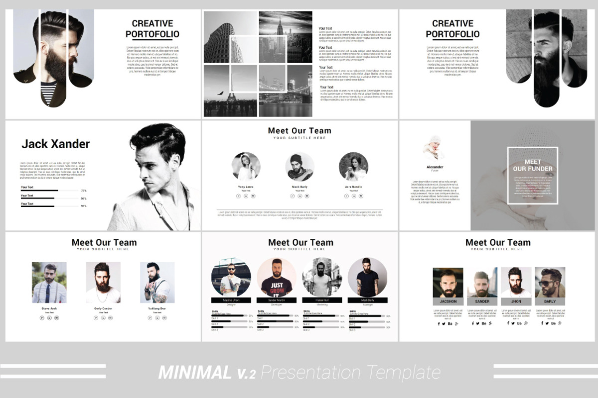 Minimal V.2 Keynote Template, a Presentation Template by Presentation Official (Photo 6 of 11)