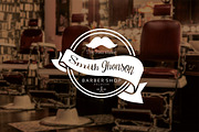 Barber Shop Logo Emblems, a Branding & Logo Template by Artha Desain (Thumbnail 5 of 14)