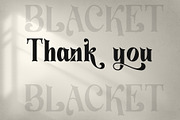 Blacket, a Serif Font by Letterara (Thumbnail 8 of 8)