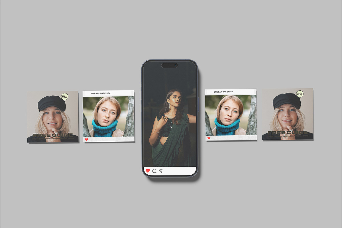 Social Media Post Mockup, an iPhone Mockup by lamorastudio (Photo 9 of 11)