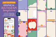 Graphical Instagram Templates - PSD, a Social Media Template by Carole Chevalier (Thumbnail 1 of 13)