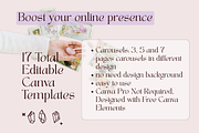 Tarot Reader Instagram Carousal Pack, a Social Media Template by Mochi Atelier (Thumbnail 9 of 10)