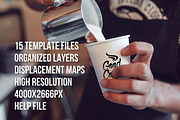 Coffee Branding Mock-up Vol 2, a Cups & Container Mockup by Freeman Studio (Thumbnail 2 of 19)