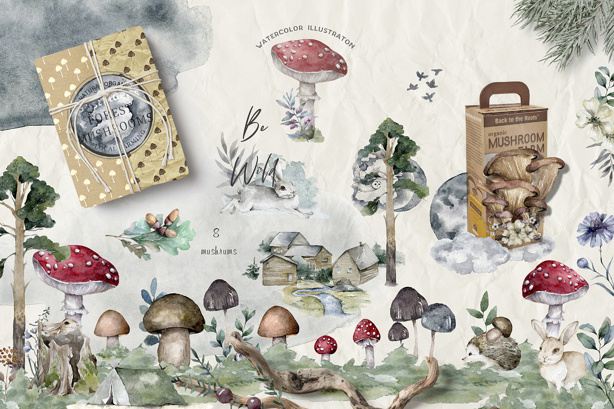 Fall in Forest Autumn Mood, an Animal Illustration by Ann Art Houze (Photo 7 of 22)