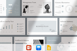 Business Plan Keynote Template