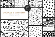 Hand drawn patterns and elements., a Pattern Graphic by Getalo Viktoriia (Thumbnail 1 of 13)