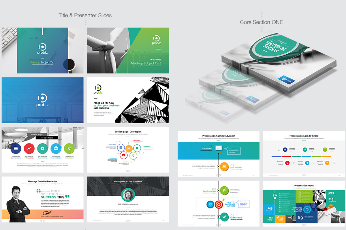 Business Plan & Marketing Powerpoint preview 5