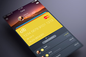 Finance App UI