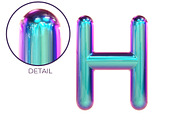 Iridescent Glass 3D Type Alphabet, an Object Graphic by Transfuchsian (Thumbnail 7 of 8)
