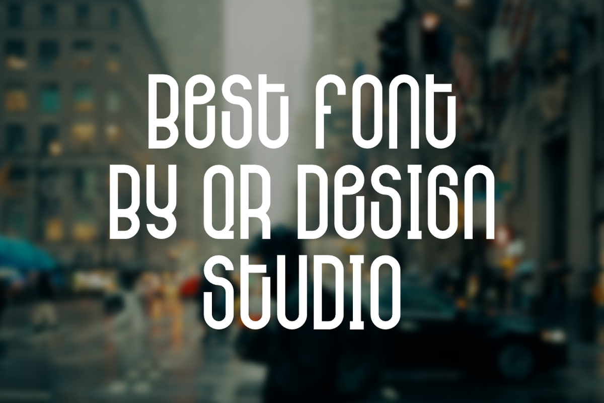 Anoyone - Tall & Travel Display Font, a Sans Serif Font by QR Design Studio (Photo 3 of 6)